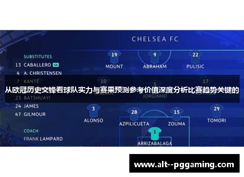 从欧冠历史交锋看球队实力与赛果预测参考价值深度分析比赛趋势关键的 从欧冠历史交锋看球队实力与赛果预测参考价值深度分析比赛趋势关键的